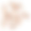 20 pitons à vis - 10 x 5 mm - doré rose - vis à oeil - bélières - tiges à vis - crochets à visser - idéal pour fimo (belv10dr)