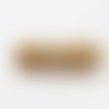 1 pendule / pendentif égyptien isis/osiris en métal - cuivre couleur laiton - avec chaîne (pm-egio03)