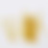 100 clous à tête plate - 24 mm - doré - tiges à tête plate - clous-tiges (cttp24d)