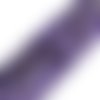 10 perles améthyste à facettes - 4 mm - violet / lavande - pierres gemmes - quartz violet - perles facettées rondes (amp04-3)