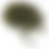 100 anneaux ovales - 4 x 3 mm - bronzé ancien - ouverts - anneaux de jonction (aoo04ba)