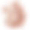 100 anneaux simples ouverts  - 3 mm - doré rose - anneaux de jonction - ronds (aro03dr)