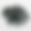 100 anneaux ovales - 4 x 3 mm - couleur gunmetal - noir anthracite - ouverts - anneaux de jonction (aoo04gm)