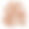 100 perles à écraser - 1.5 mm - couleur doré rose - perles de serrage - à sertir - à coller (pae1.5dr)