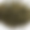 100 perles à écraser - 1.5 mm - couleur bronze vieilli - perles de serrage - à sertir - à coller (pae1.5ba)