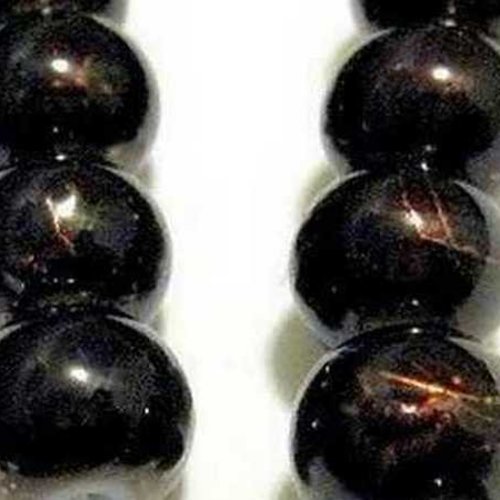 20 perles en verre tréfilé - 4 mm - brun foncé chocolat - marron - drawbench - verre filé (pfd04bf)