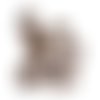 50 anneaux simples ouverts - 7 mm - couleur cuivre rouge - anneaux de jonction - ronds (aro07cr)