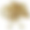 50 anneaux simples ouverts - 8 mm - doré - anneaux de jonction - ronds (aro08d)