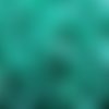 10 perles en verre craquelé - 4 mm - vert de mer / vert turquoise - perles craquelées - rondes (pcv04vdm)
