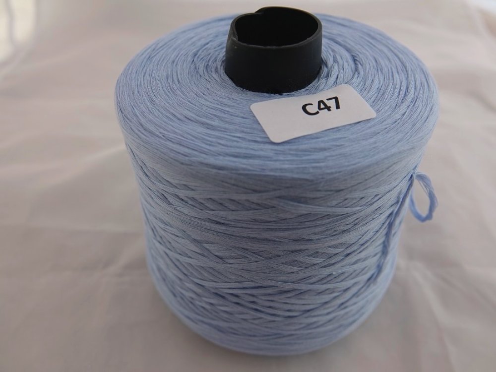 Vente 100 G Cône doux 100% cachemire Main Tricot Crochet wrap écharpe fil bleu ciel