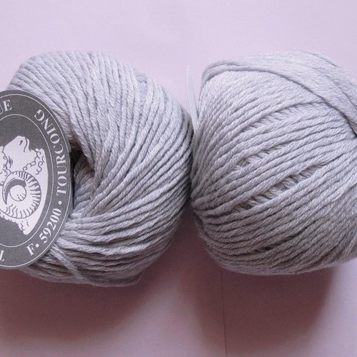 5 pelotes kashwool couleur gris perle 64  pure laine mérinos