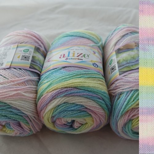 300 gr bébé batik sekerim 2132 alize