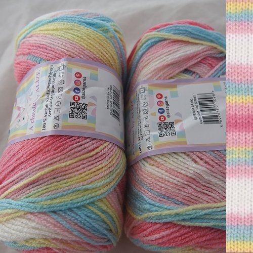 200 gr bébé batik sekerim 3045 alize