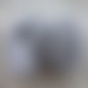 2 grosses pelotes  angora gris 2530  papatya