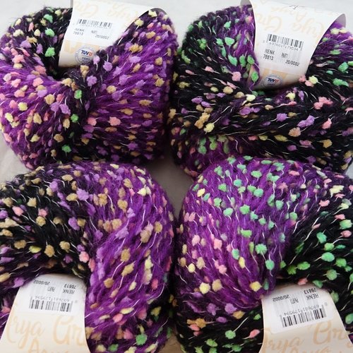5 pelotes  arya violet 76613 de la marque himalaya