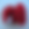 5 pelotes de 25 gr flocon rouge cardinal 343  textiles de la marque