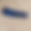 1 pompon textile nylon bleu 12 cm sans attache
