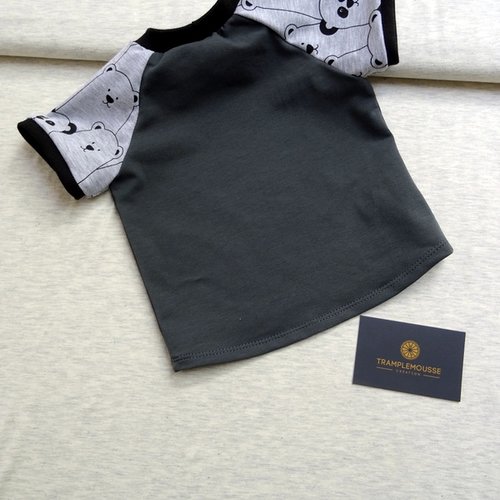 T Shirt Pour Bebe Ours Et Panda Un Grand Marche