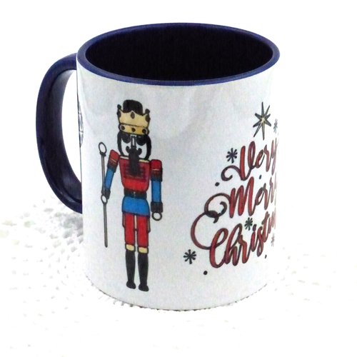 Mug de 350 ml sur le thème noël casse noisette