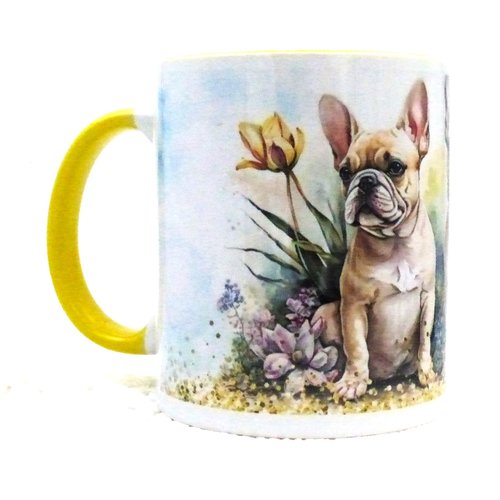 Mug chien race bouledogue francais de 350 ml