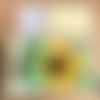 Carte popup tournesol avec enveloppe