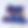Cake topper shaker  dans les tons bleus : engins agricoles