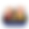 4 bougies cire de soja en bocaux dans un plateau style vide poche