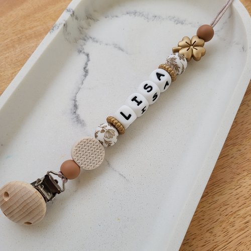 Attache tetine trèfle