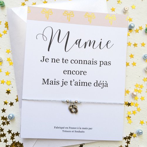 Bracelet pour nouvelle maman, cadeau de naissance