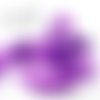 1m ruban violet parme paillettes guirlande - 10 mm de largeur - noel brillant