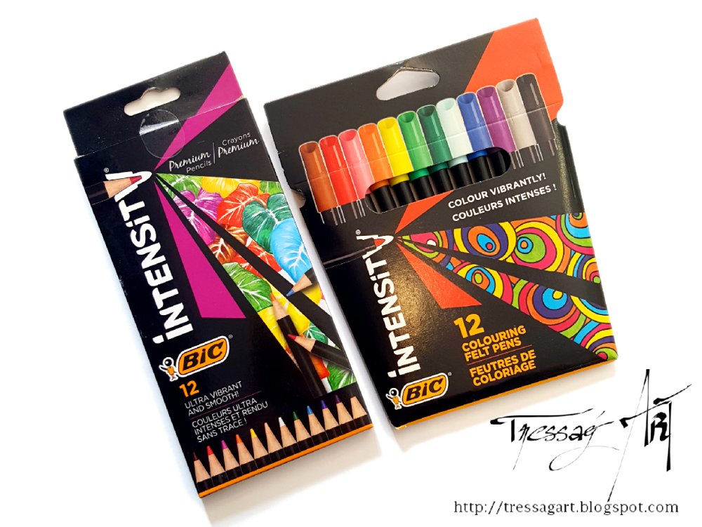Crayons de couleur BIC Intensity Premium pour ad…