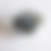 Perle ronde 15 mm silicone pour bébé gris fonce