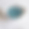Perle ronde 15 mm silicone pour bébé bleu gris licorice