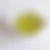 Perle ronde 15 mm silicone pour bébé vert moss