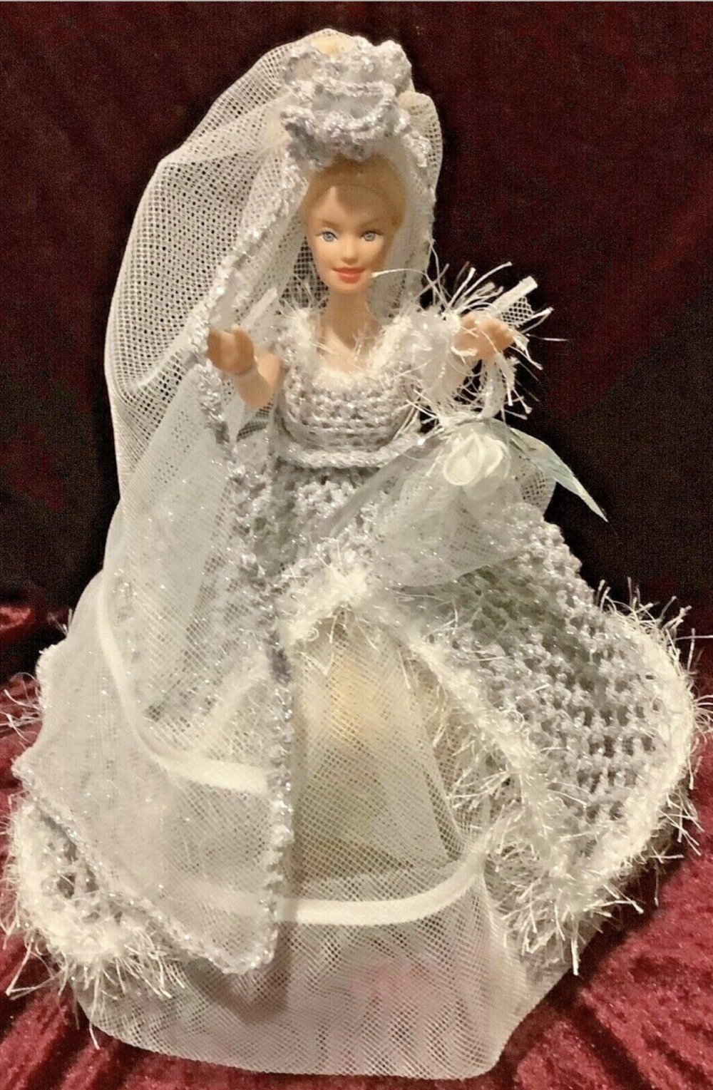 Poupée ,chic poupée barbie princesse mariée t 30cm - Un grand marché