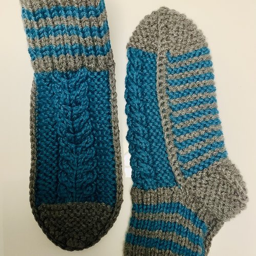 Sur commande.gros chaussettes en  tricot,acrylique doux / laine ,pour femme,homme t41-44