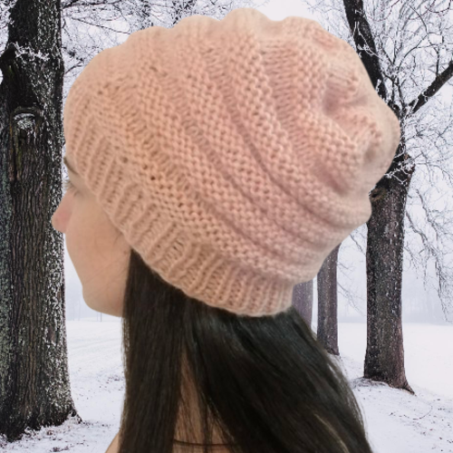Sur commande modèle bonnet en tricot pour femme,t unique