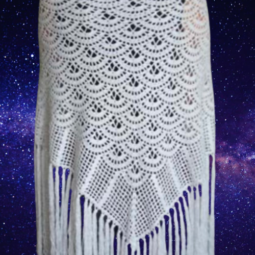 Sur commande.chic grande châle de mariages au crochet  fait main,acrylique douce,pour femme,fille