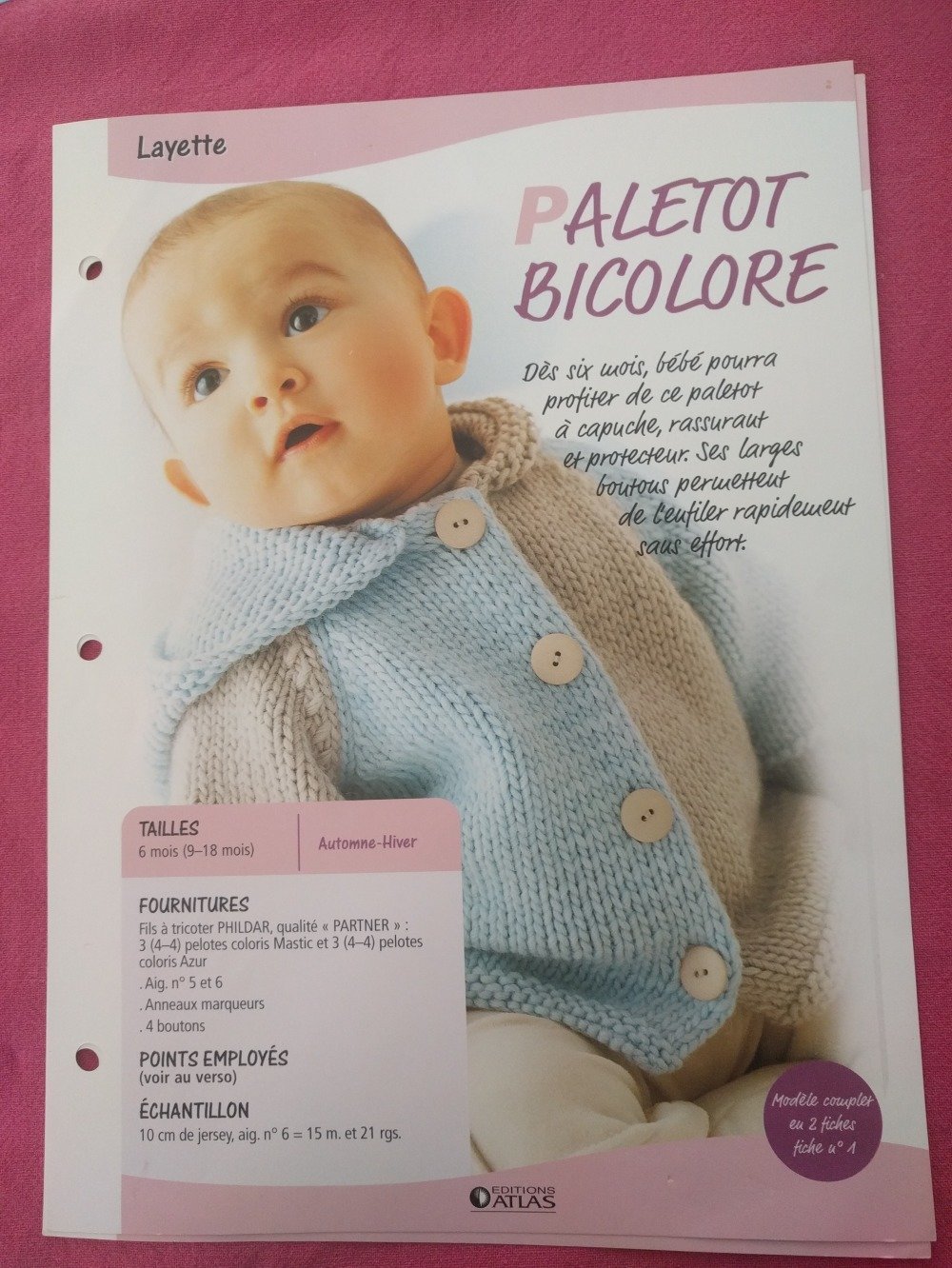 Fiche Modele Paletot Bebe Un Grand Marche