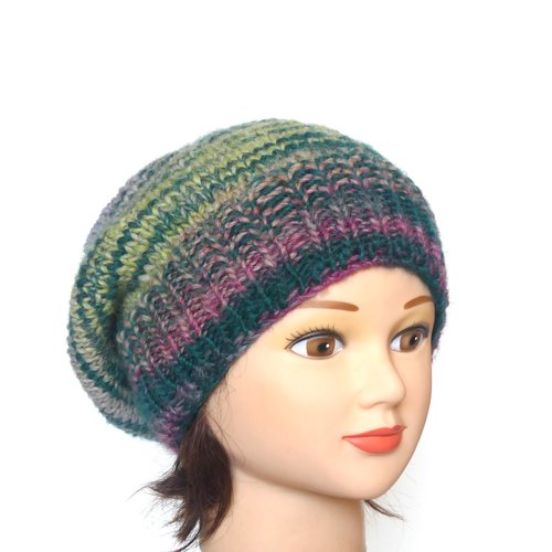*béret femme laine katia twins multicolore *