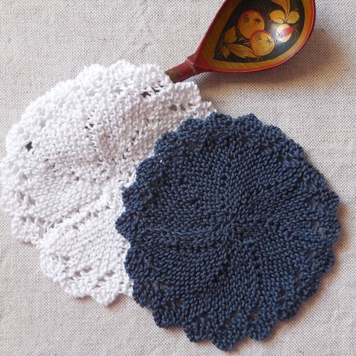 Lot de 3 lavettes débarbouillettes zéro déchet