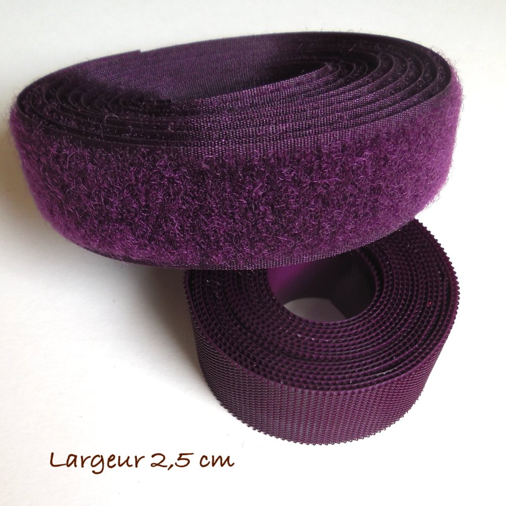 Velcro à coudre boucle et crochet 25 m 20 mm