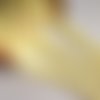 Dentelle aux fuseaux mécaniques - ruban dentelle coton jaune 10 mm