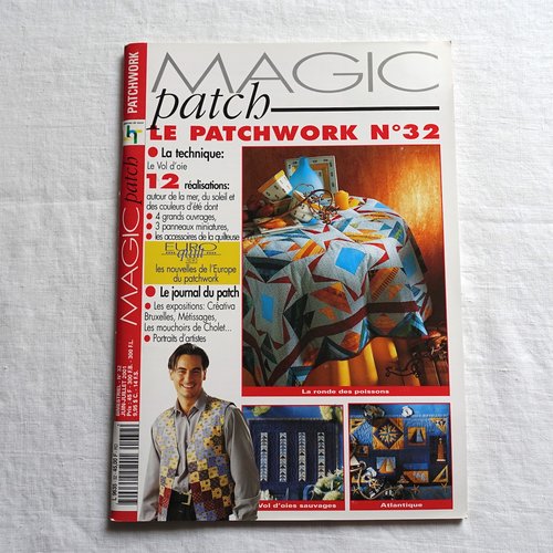 Magazine magic patch - le patchwork n° 32 - technique le vol d'oie