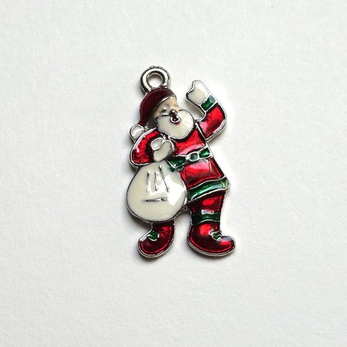 Pendentif motif père noël