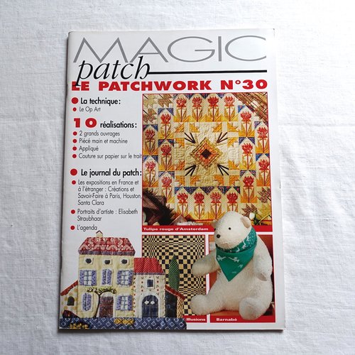 Magazine magic patch - le patchwork n° 30 - technique op art