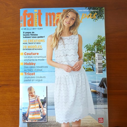 Magazine fait main pas à pas n° 426 - juillet 2017
