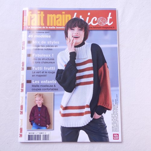 Magazine fait main tricot n° 19 - automne 2017