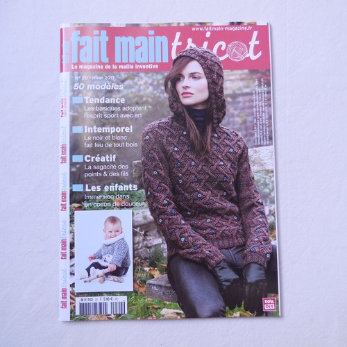 Magazine fait main tricot n° 20 - hiver 2017