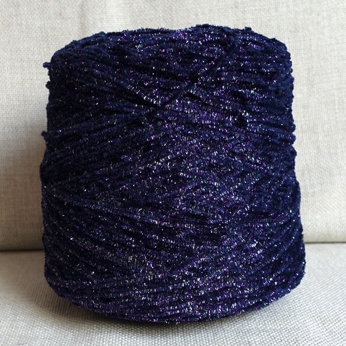 Grosse bobine de fil chenille lineapiu italie